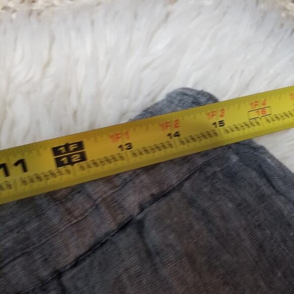 NWT Charter Club Grey Linen Pants - Picture 5 of 7